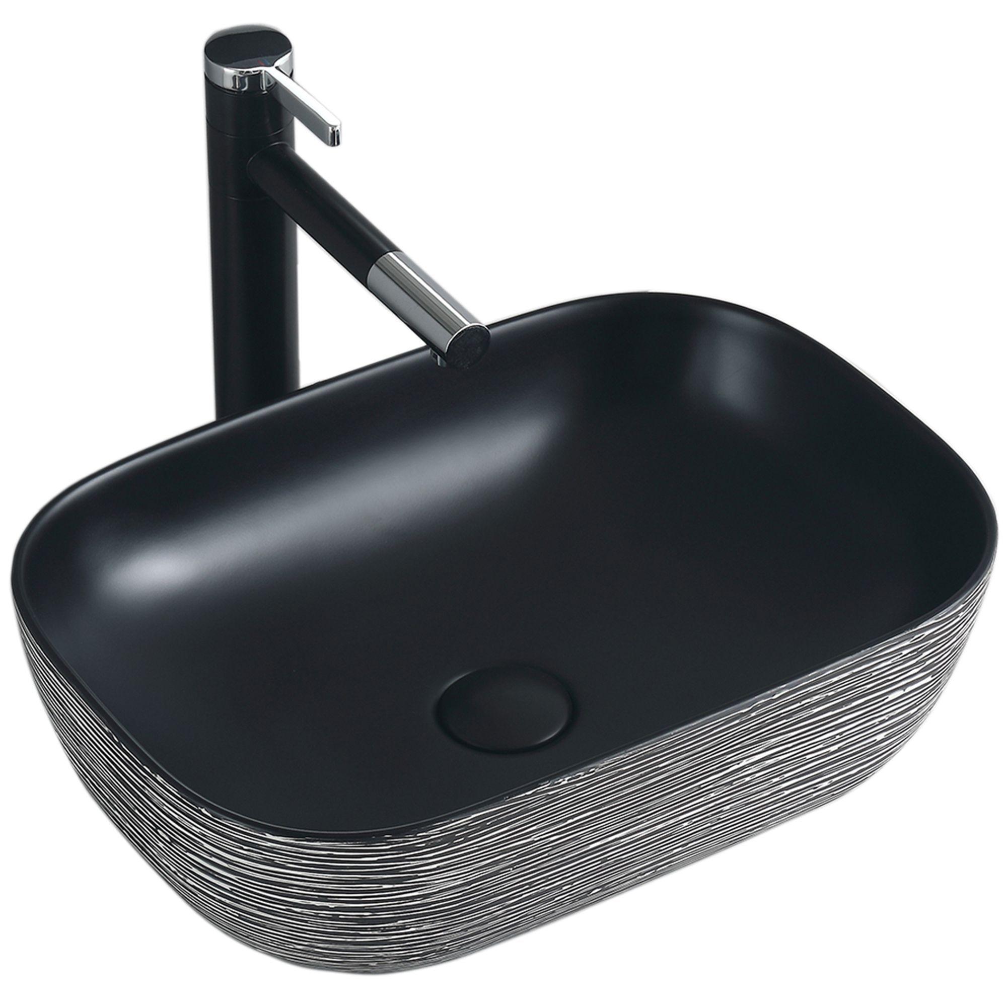 Lavamanos Sobreponer Domsa SLC895-CINTA BLANCA-2