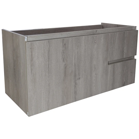 Mueble para Vanitorio a muro Space Nogal Claro / 100x48x36cm (Sin Cubierta)-2