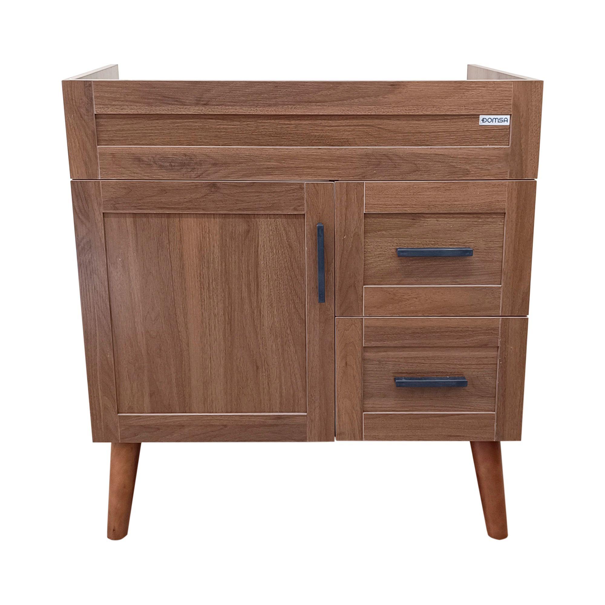 Mueble para baño Elegance Nogal BM8047 (No Incluye Cubierta)-0