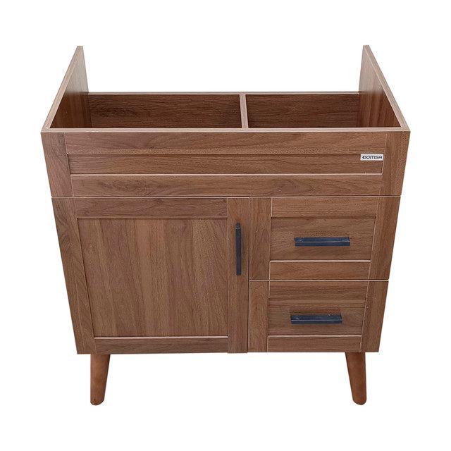 Mueble para baño Elegance Nogal BM8047 (No Incluye Cubierta)-1