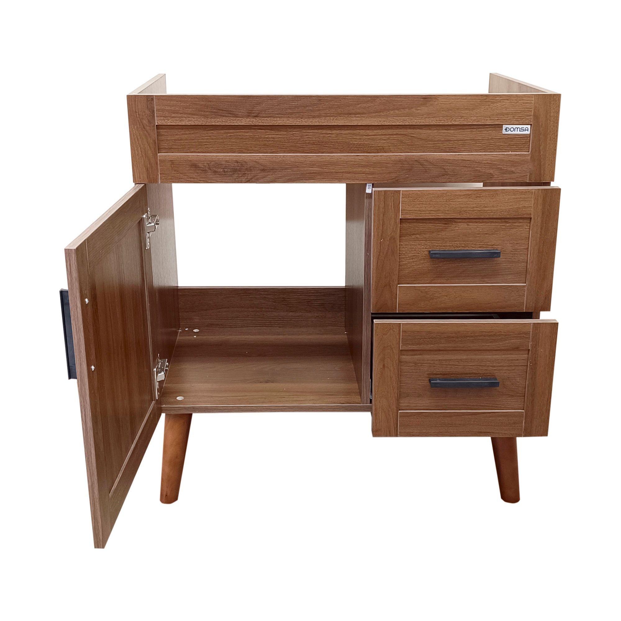 Mueble para baño Elegance Nogal BM8047 (No Incluye Cubierta)-2