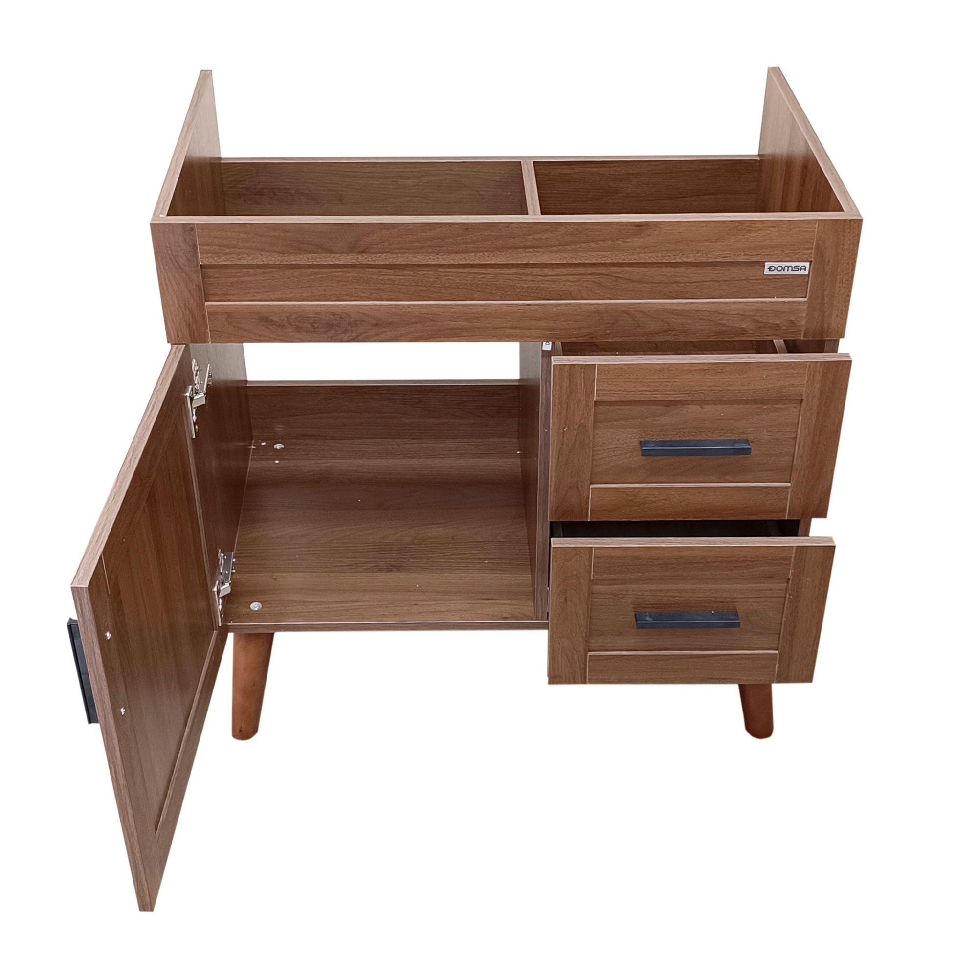 Mueble para baño Elegance Nogal BM8047 (No Incluye Cubierta)-3