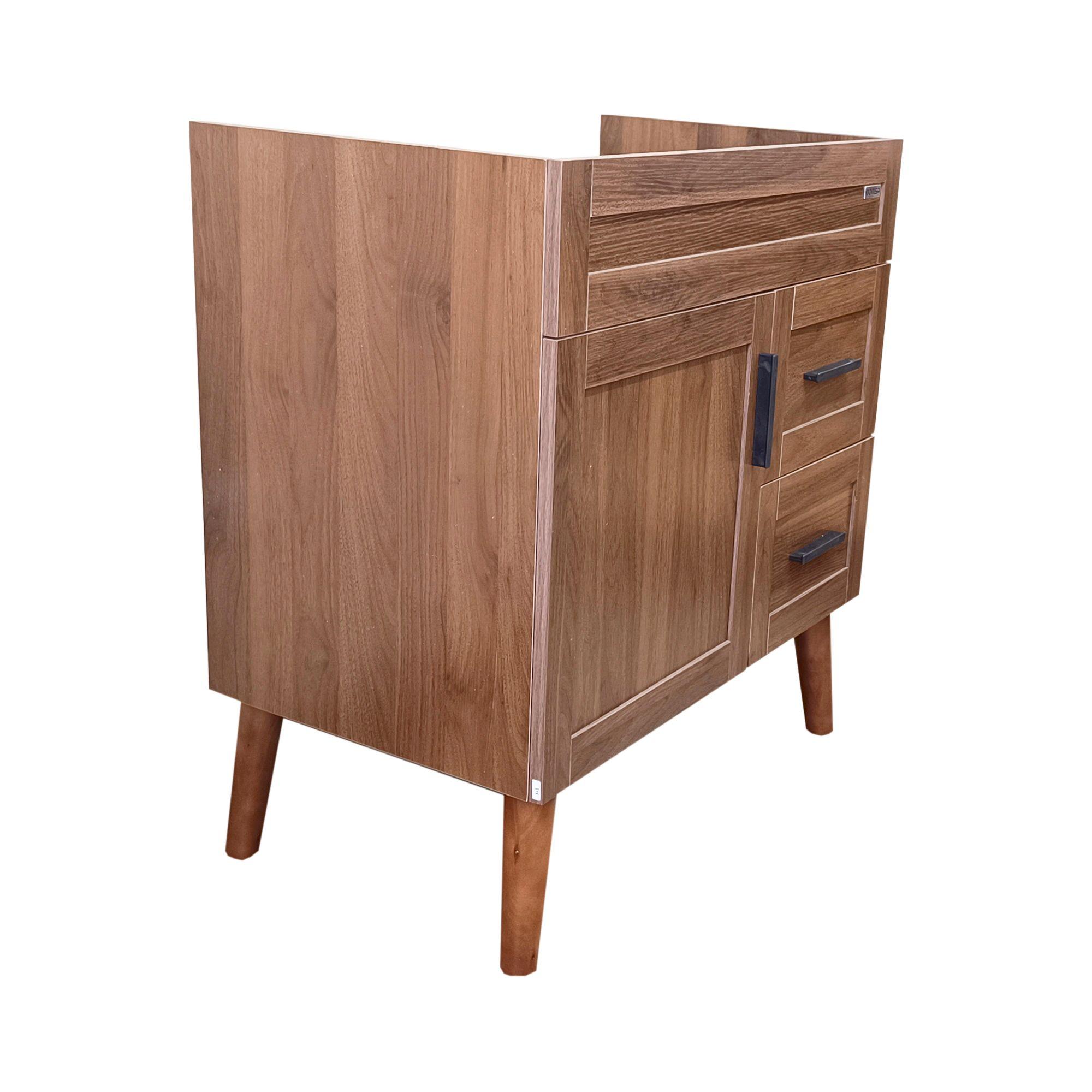 Mueble para baño Elegance Nogal BM8047 (No Incluye Cubierta)-4