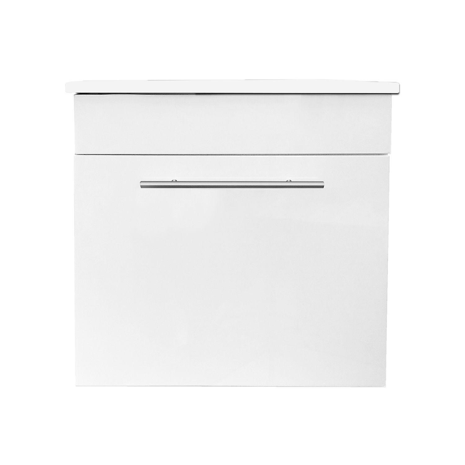 Kit Mueble Vanitorio Domsa a Muro Elegant Blanco MB2055Z-2