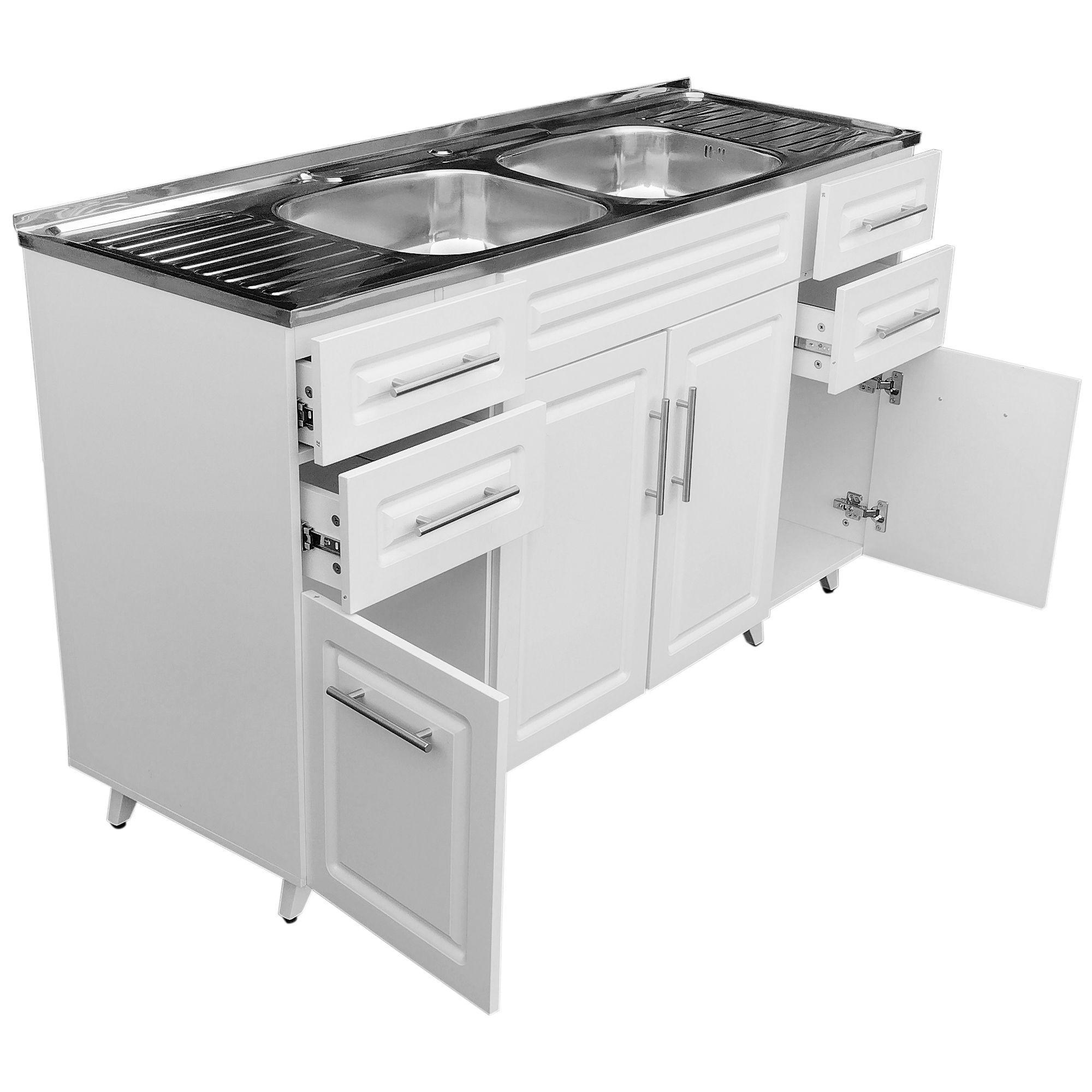 Kit Mueble Lavaplatos Domsa PVC-P150-4