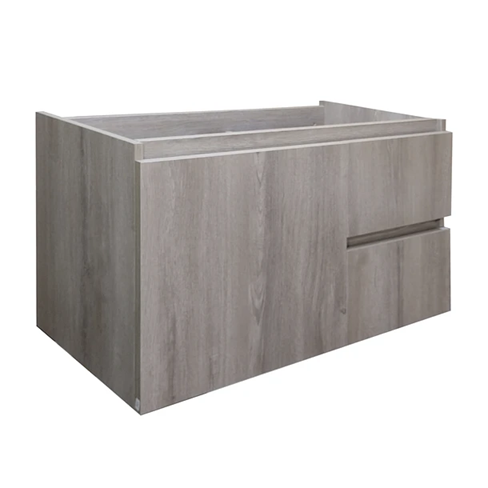 Mueble para Vanitorio a muro Space Nogal Claro / 80x48x36cm (Sin Cubierta)-2
