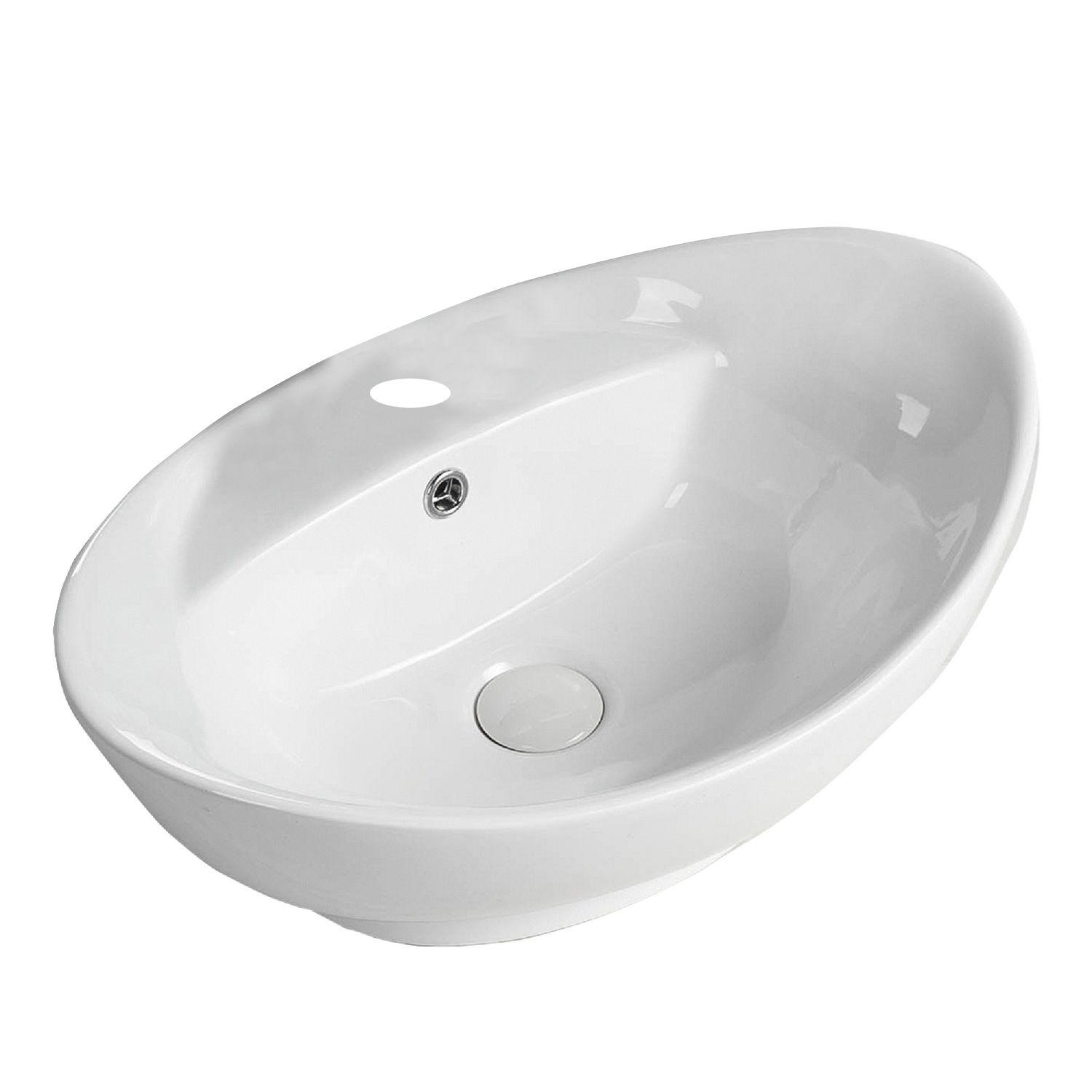 Lavamanos Sobreponer Domsa Blanco SLC8021-2