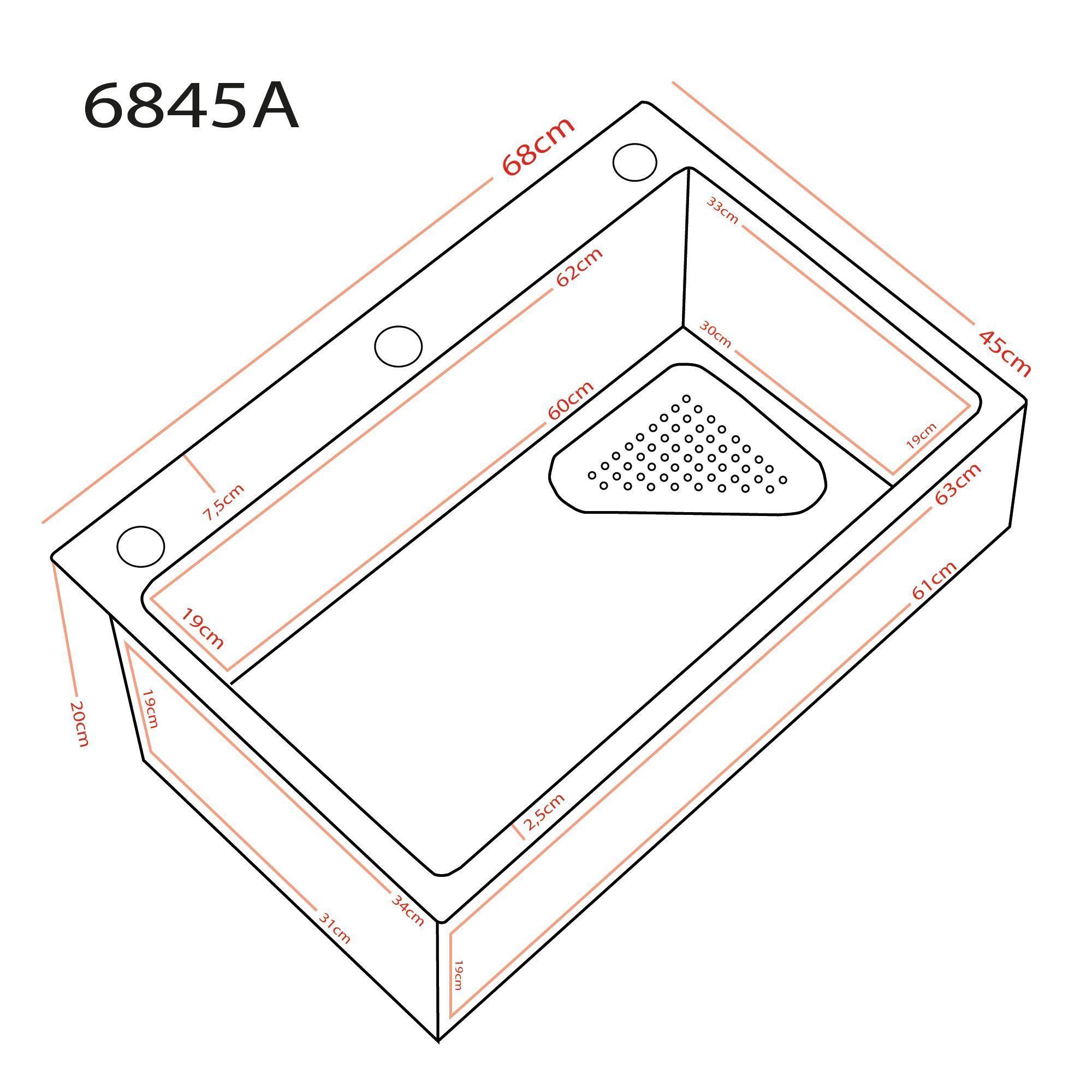 Lavaplatos Deluxe Domsa MDS6845A-SS-CON/L-3