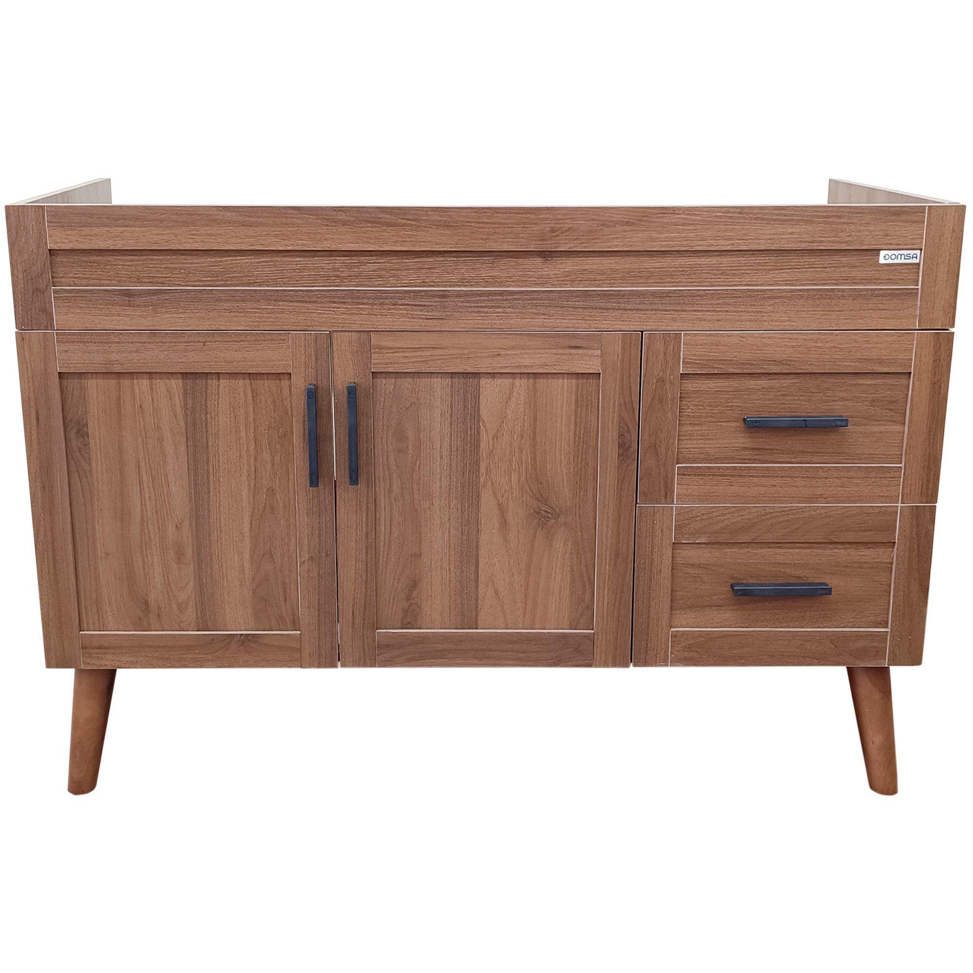 Mueble para baño Elegance Nogal BM12047S (No Incluye Cubierta)-0
