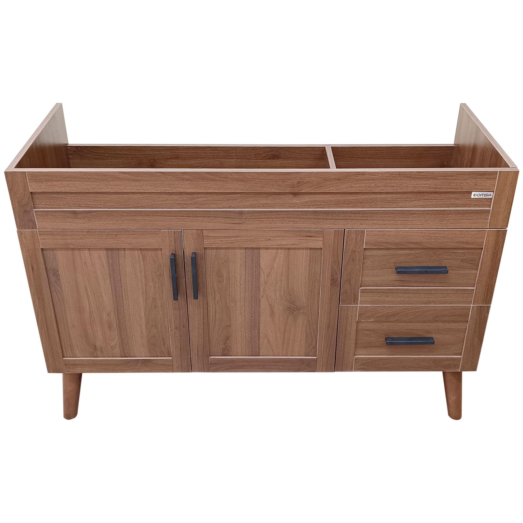 Mueble para baño Elegance Nogal BM12047S (No Incluye Cubierta)-1