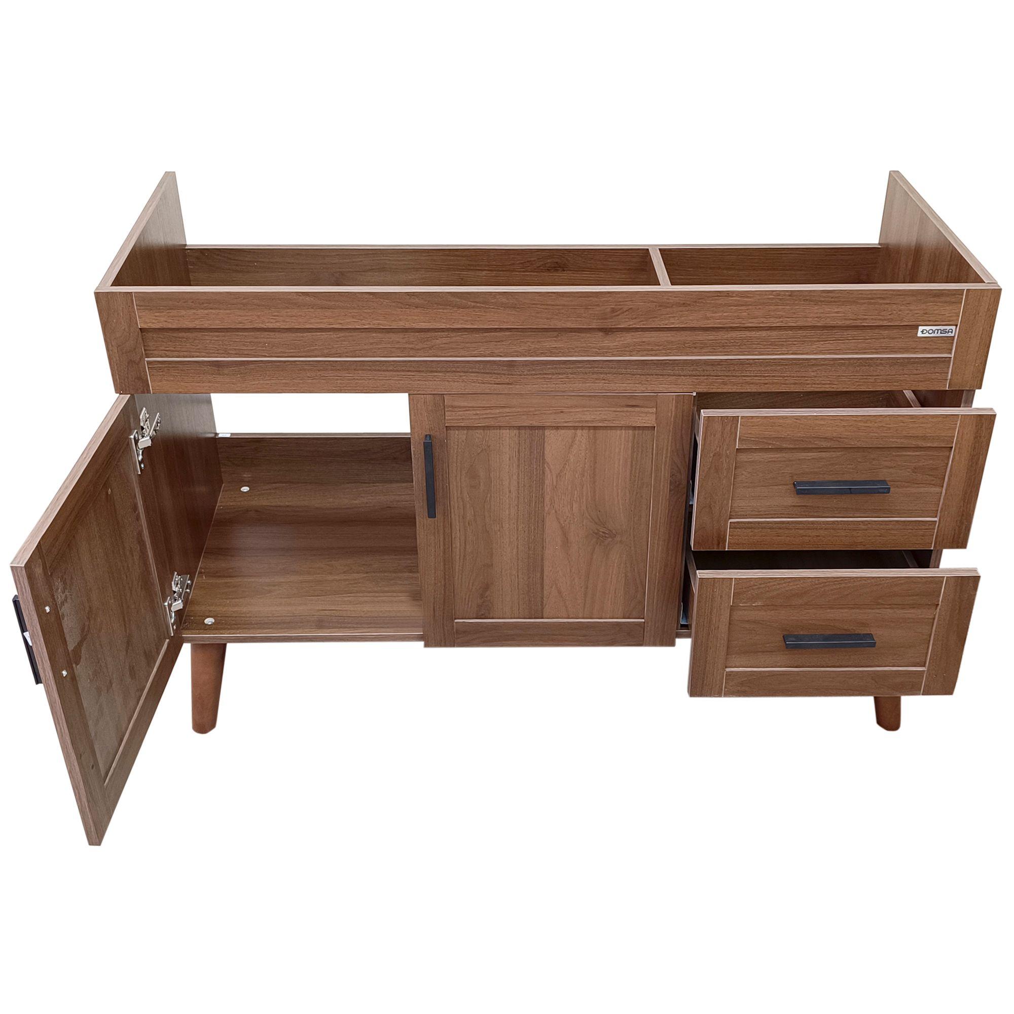 Mueble para baño Elegance Nogal BM12047S (No Incluye Cubierta)-3