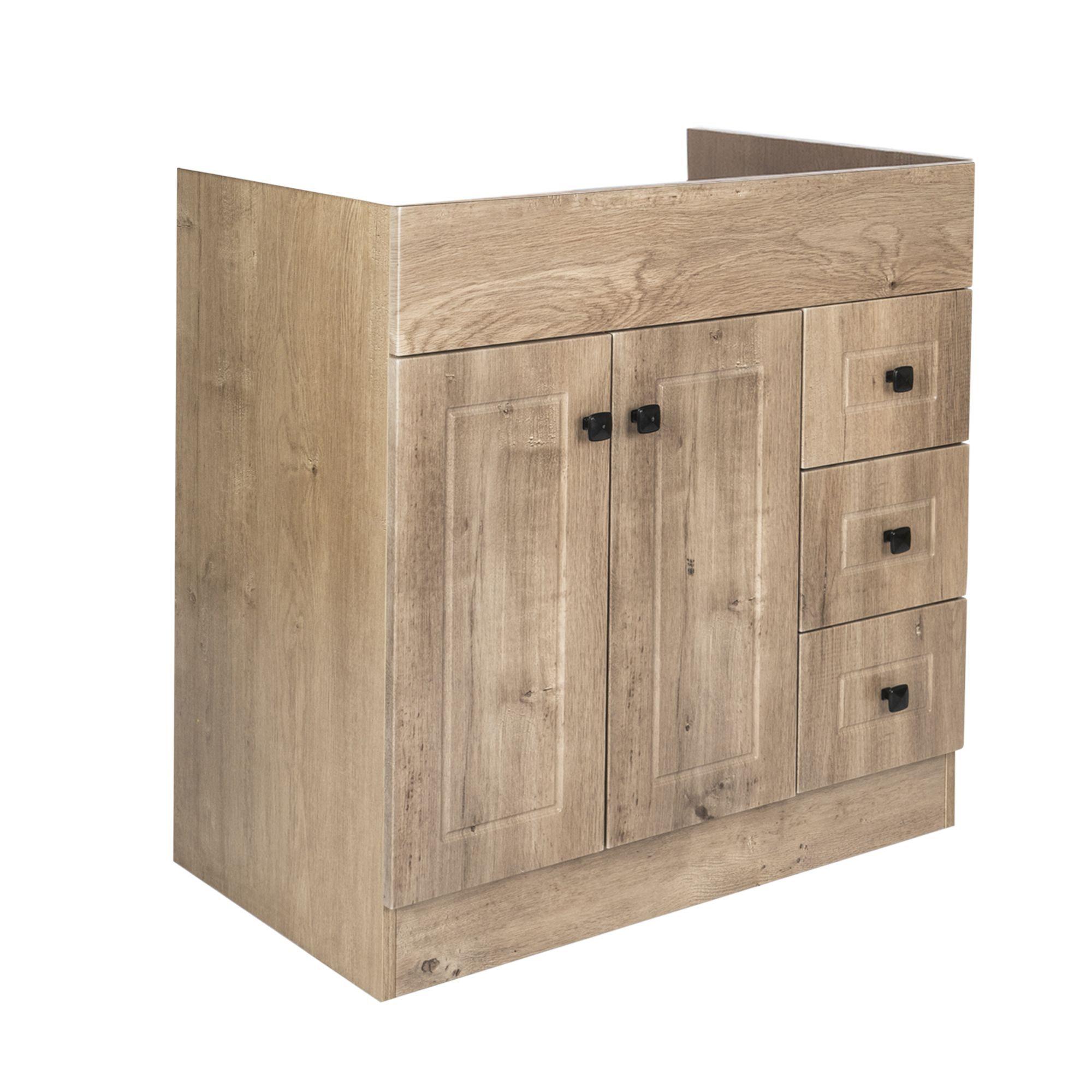 Mueble Vanitorio Domsa b80ph-wood (Sin Cubierta)-2