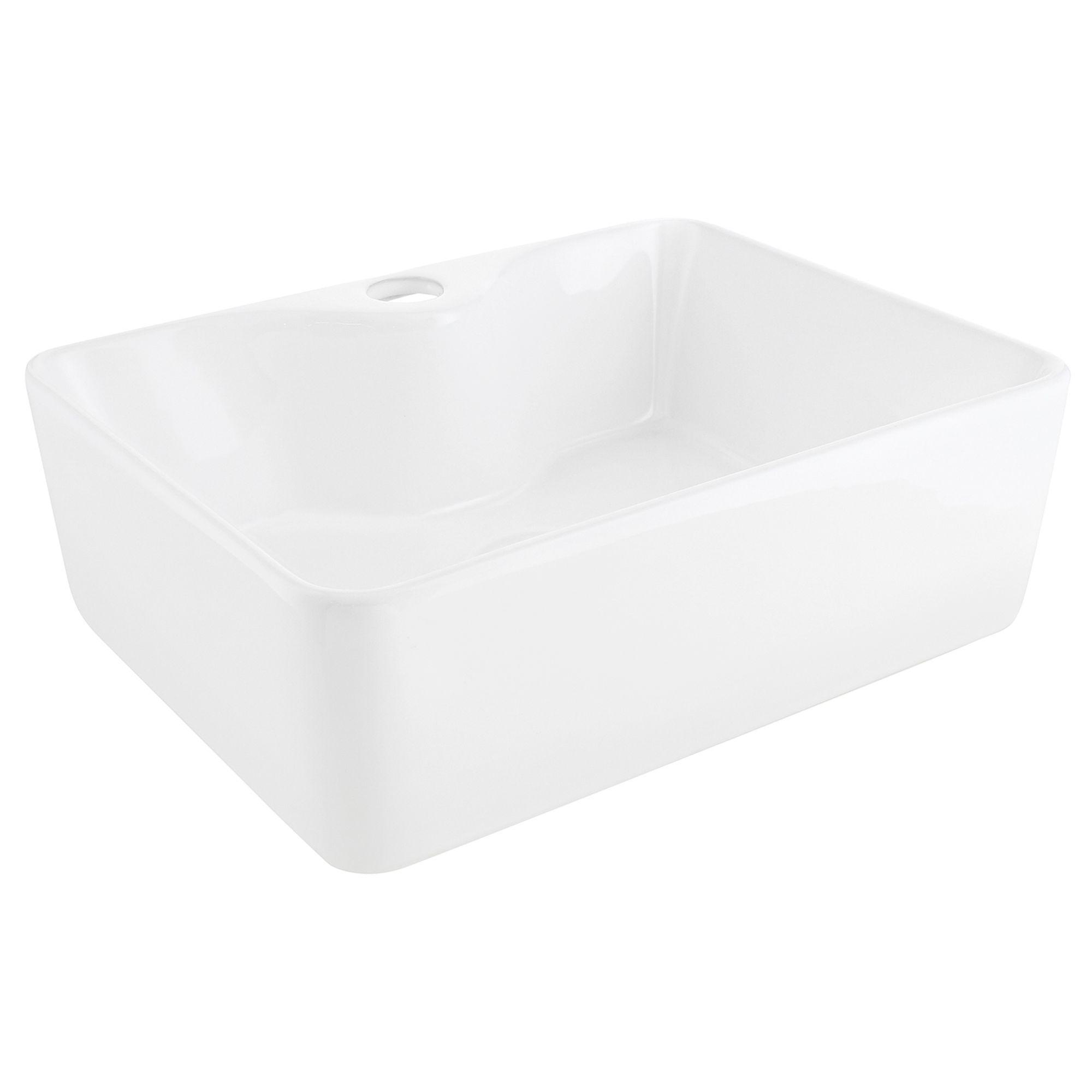 Lavamanos Sobreponer Domsa SLC911B / 40x30x13cm-4