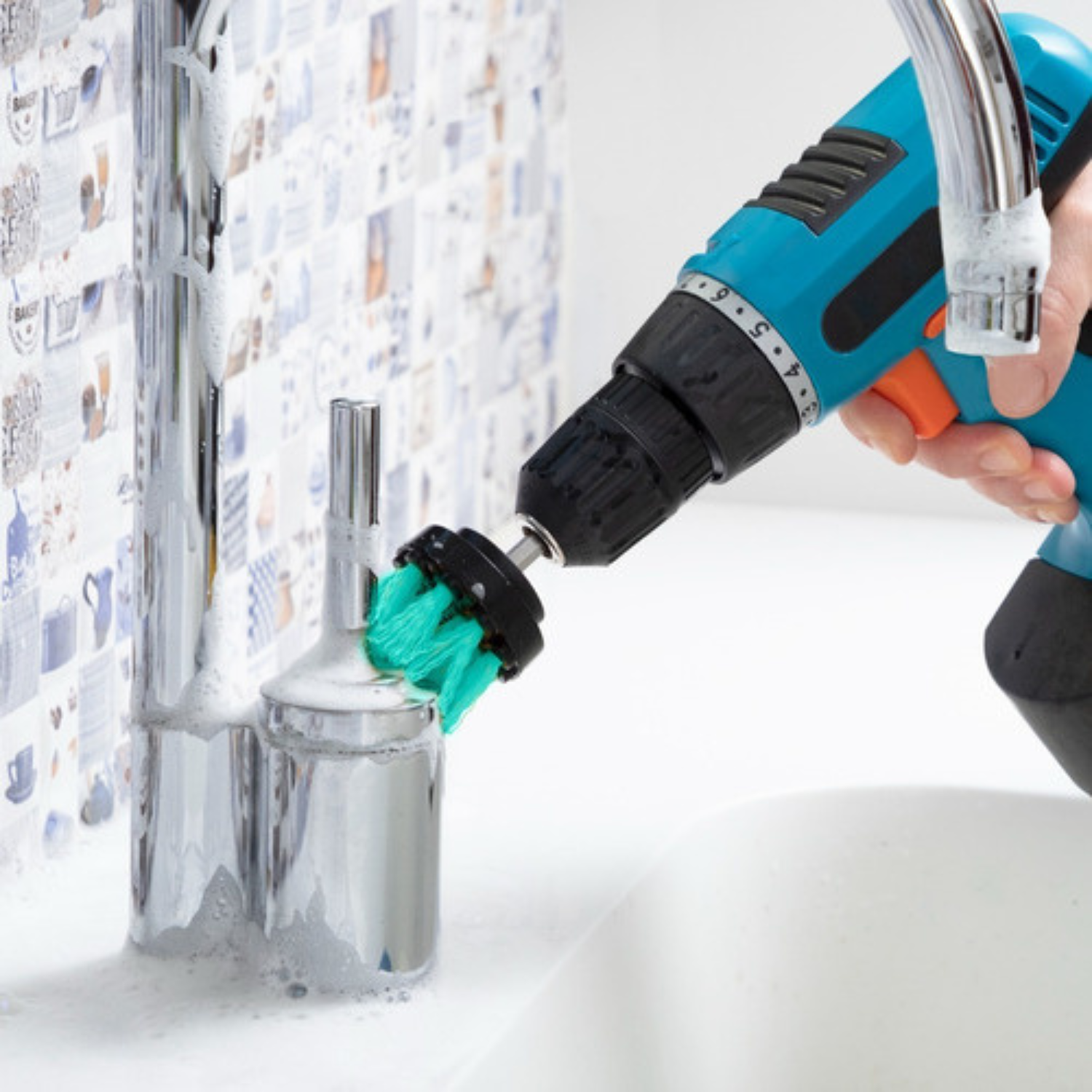 Set De 3 Cepillos De Limpieza Para Taladro Innovagoods-3