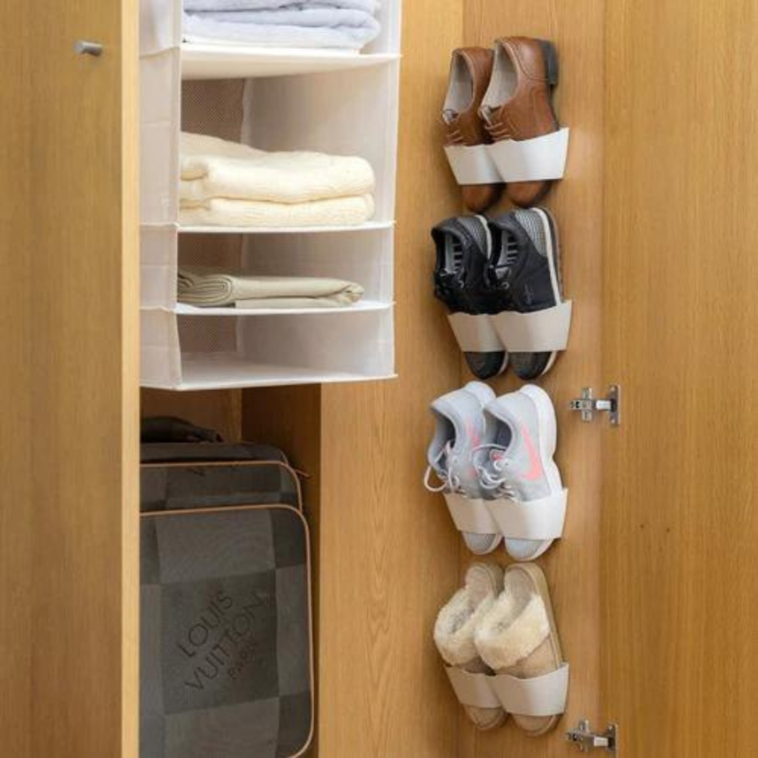 Zapateros Adhesivos Organizador (4 Pares) Innovagoods -3