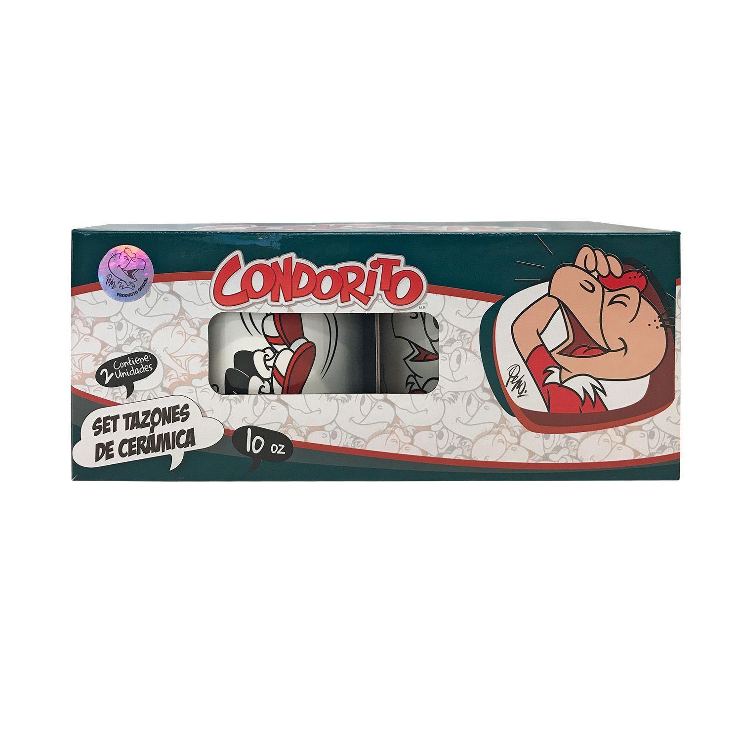 Set 2 Tazones Condorito Blancos-0