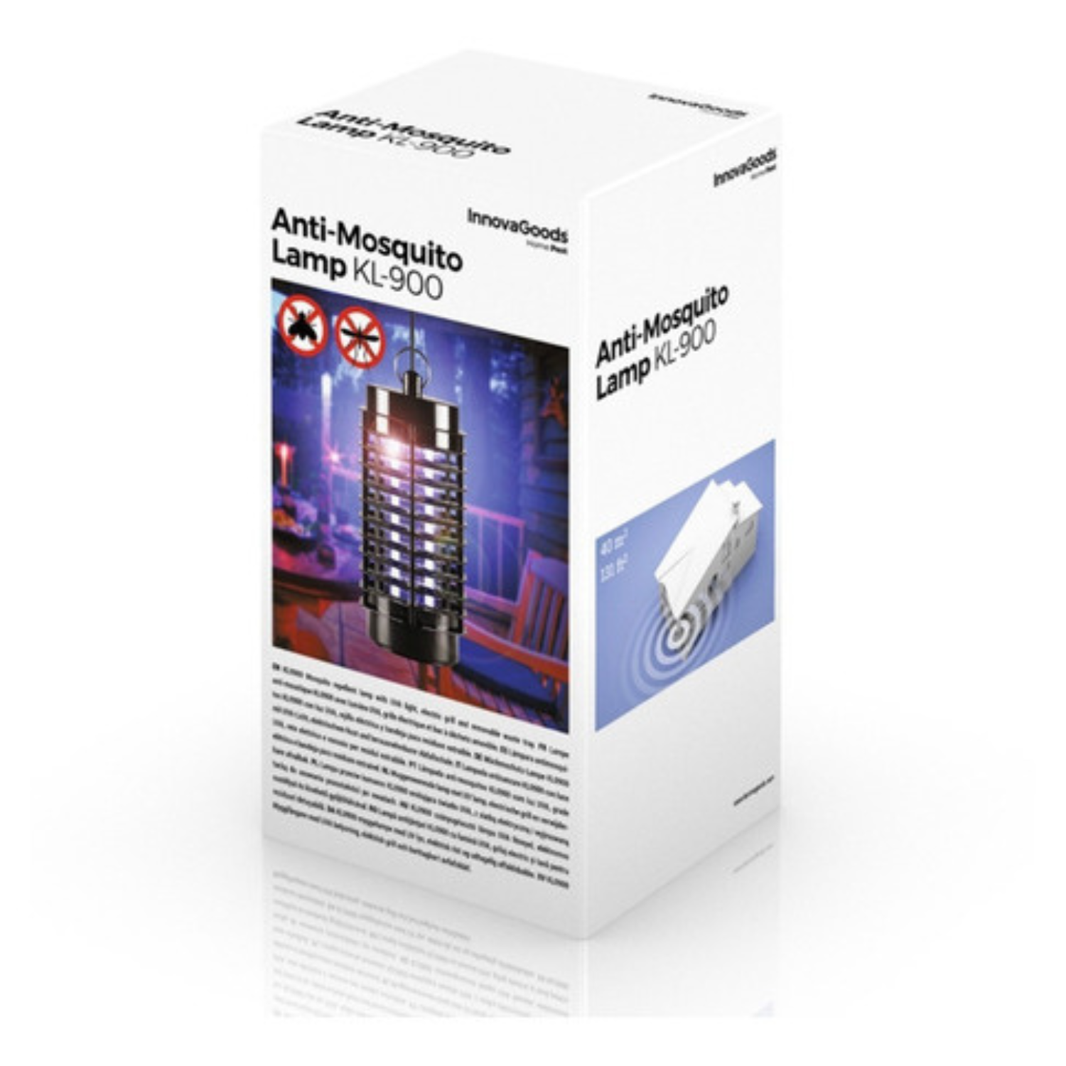 Lámpara Antimosquitos Kl-900 Innovagoods 3w Negro-3