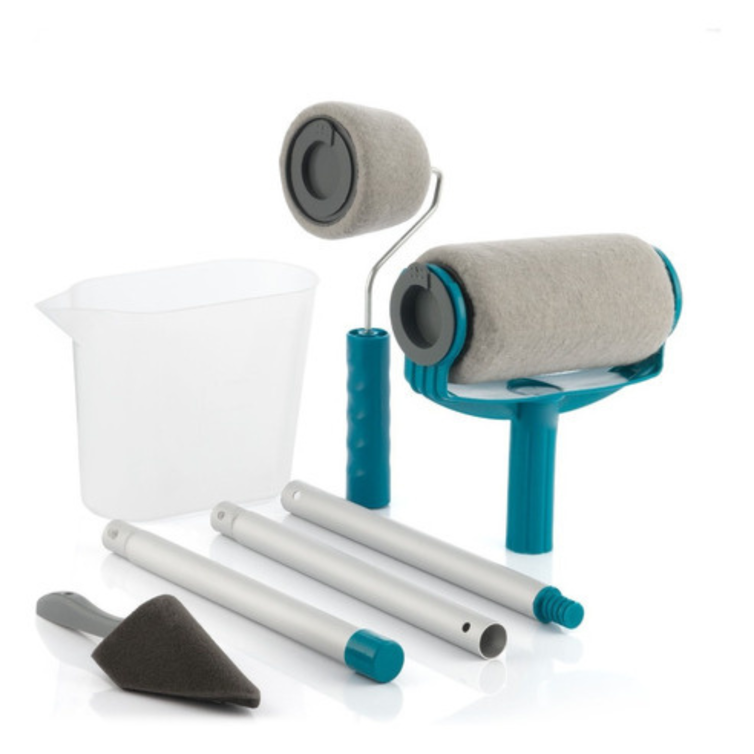 Set De Rodillos De Pintura Recargables Antigoteo 5 Piezas-0