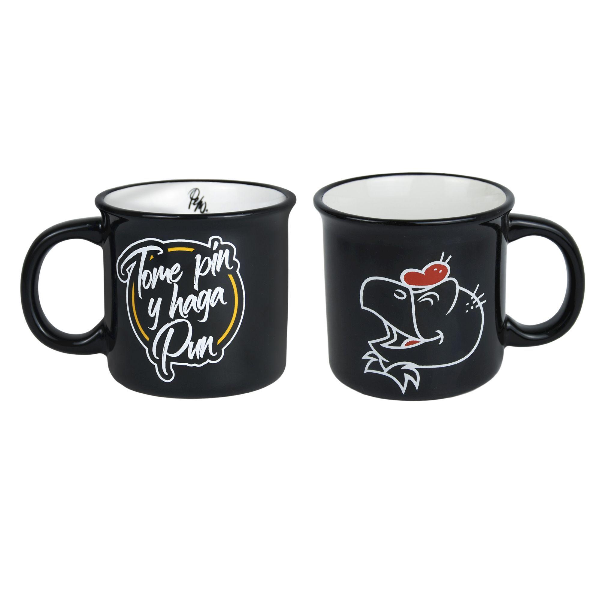 Set 2 Tazones Condorito Negro-2