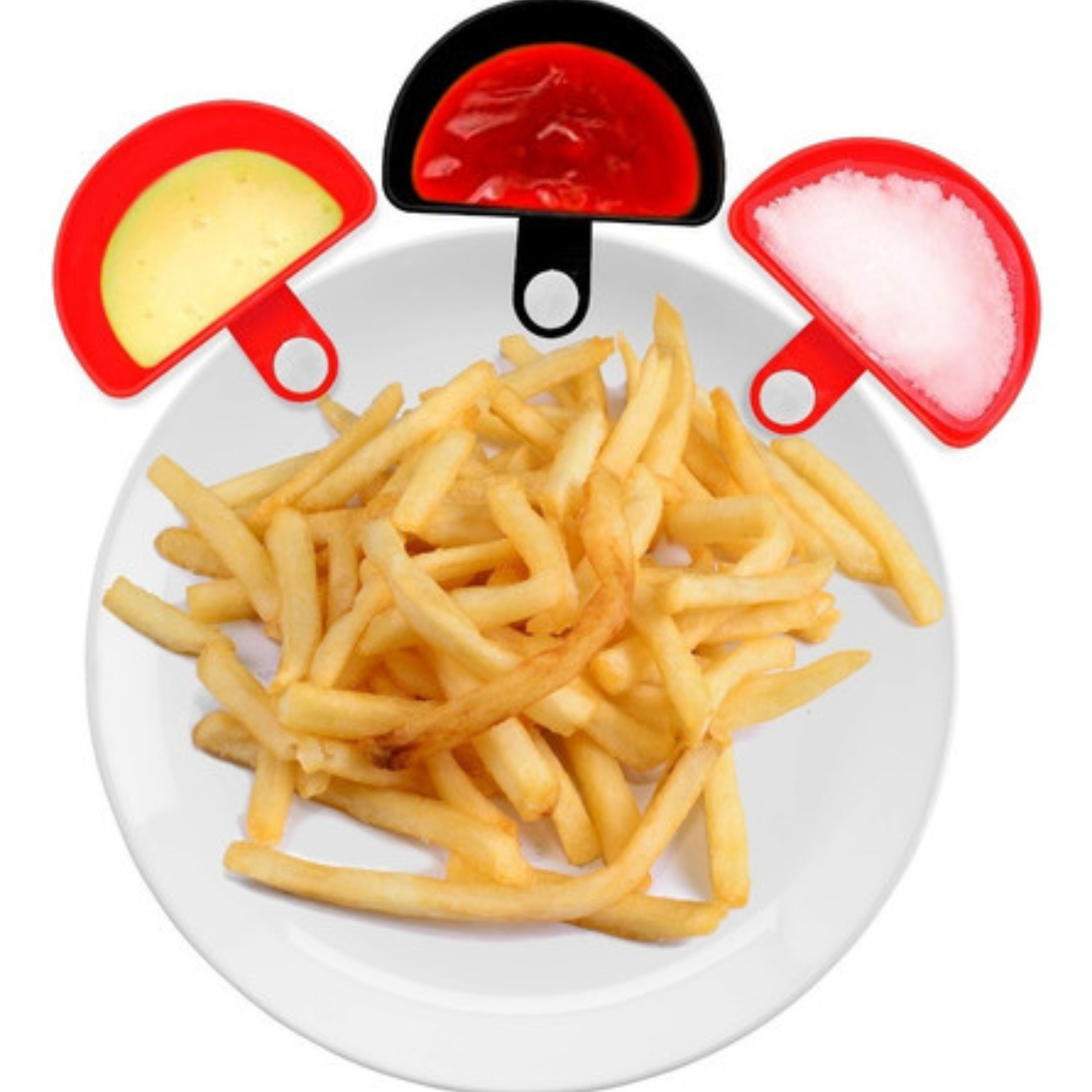 Set 4 Mini Pocillos Clips Porta Salsas Netflix / Zings-2