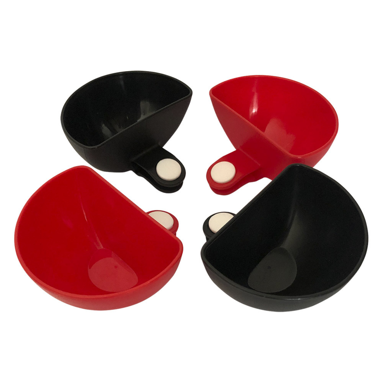 Set 4 Mini Pocillos Clips Porta Salsas Netflix / Zings-0