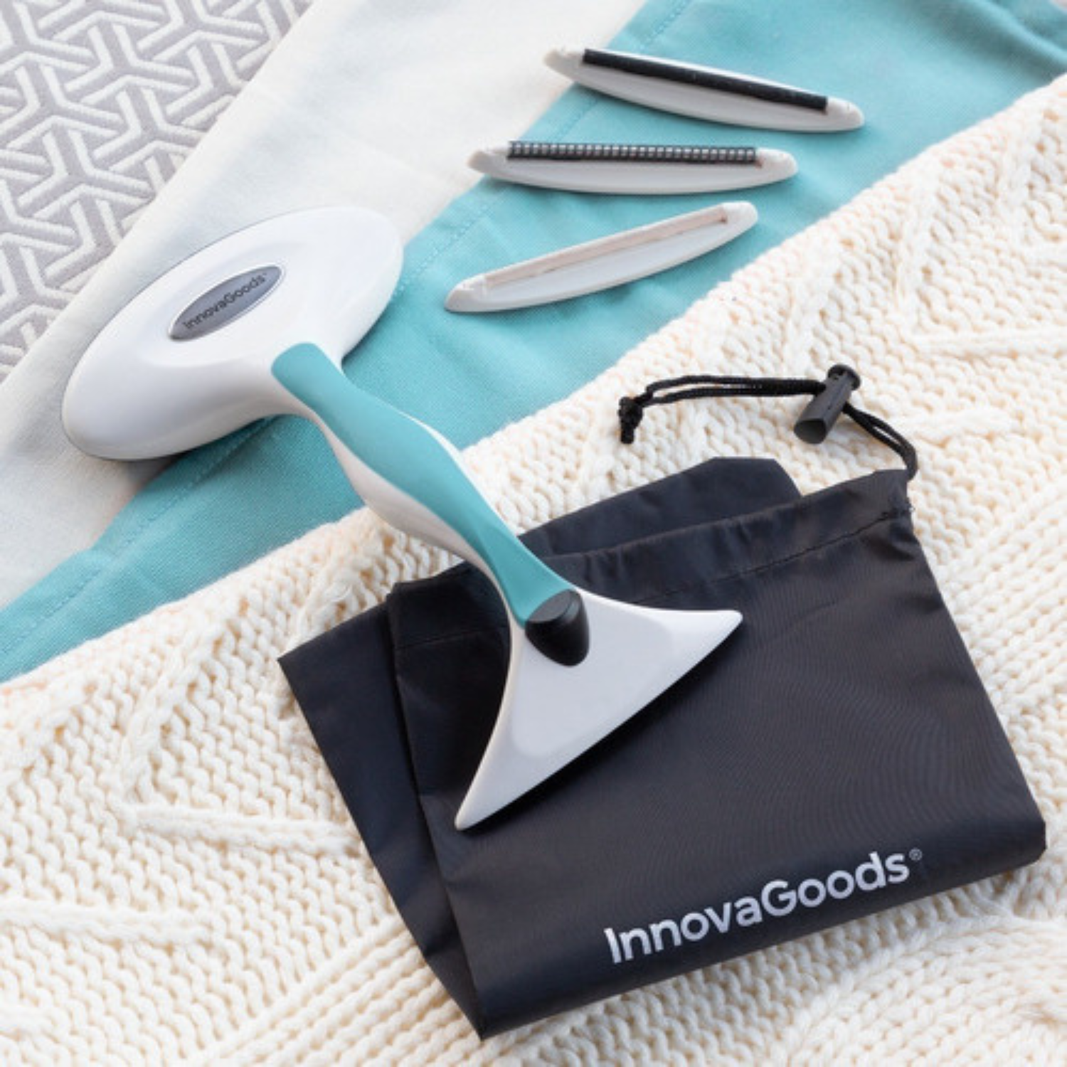 Cepillo Quitapelusas Para Ropa 4 En 1 Innovagoods-7