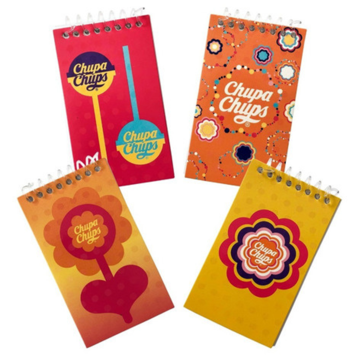 Set 4 Mini Block Con Olor Hoja Blanca Chupa Chups / Zings-0