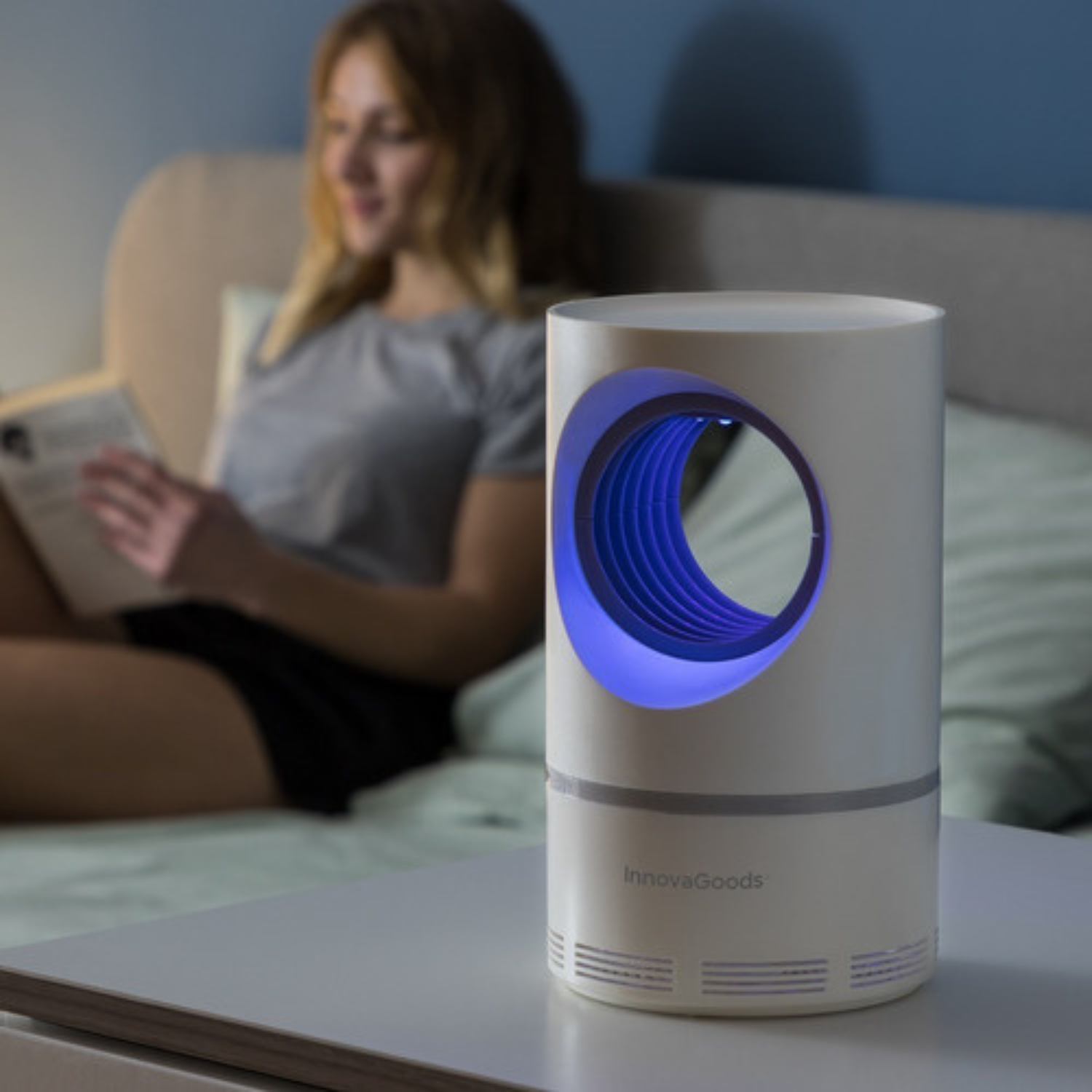 Lámpara Anti Mosquitos Por Succión Innovagoods-5