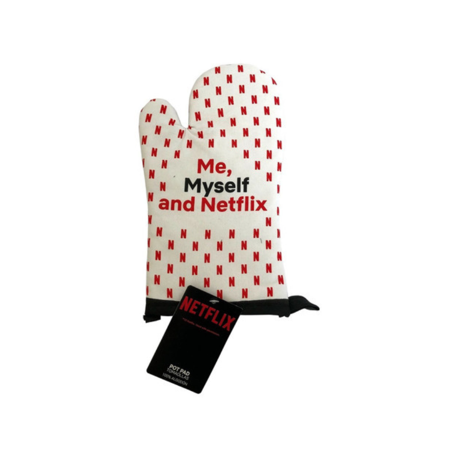 Set Guante De Cocina Y Toma Olla Diseño Netflix / Zings-2
