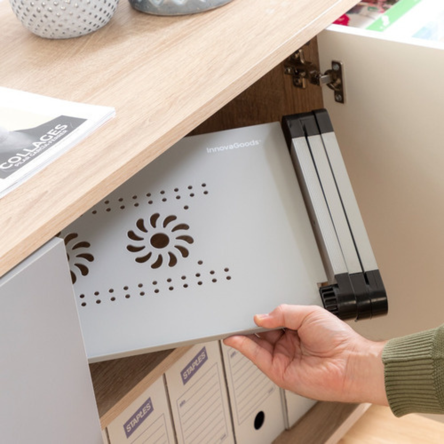 Mesa Ajustable Multiposición Portátil Laptop Notebook -5