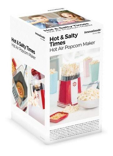 Maquina Cabritas De Aire Caliente 1200w Rojo Innovagoods-2