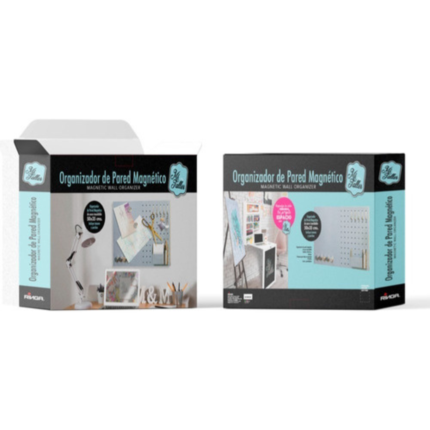 Organizador De Pared Magnético (12 Pzas), Incluye Accesorios-5