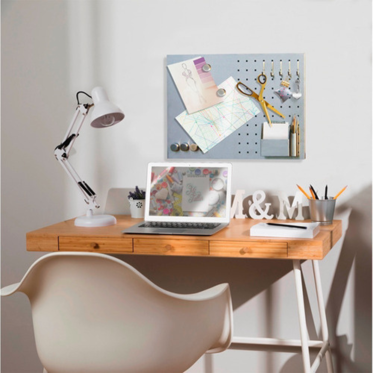 Organizador De Pared Magnético (12 Pzas), Incluye Accesorios-1