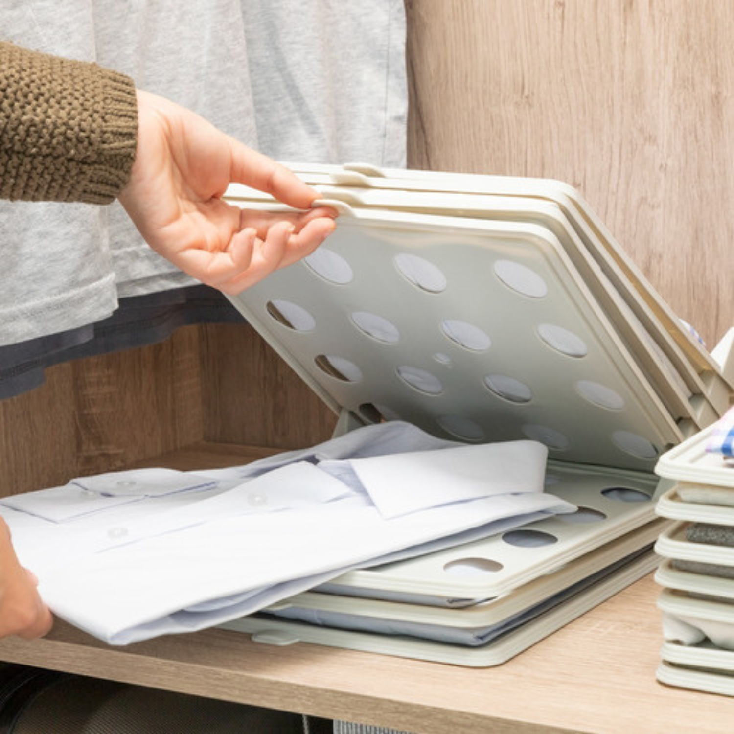 Set De Bandejas Organizadoras Para (ropa Pack 5) Innovagoods-6