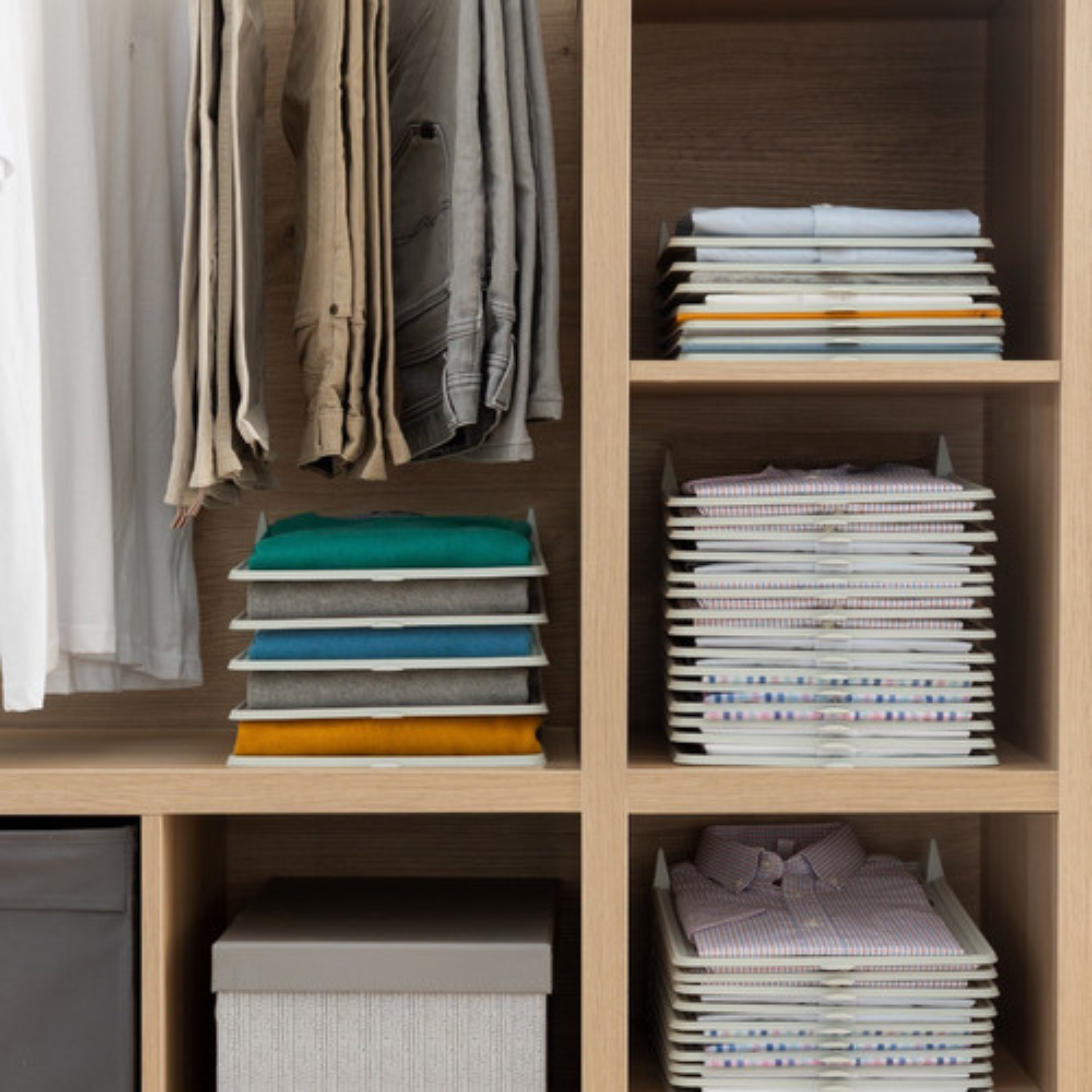 Set De Bandejas Organizadoras Para (ropa Pack 5) Innovagoods-7