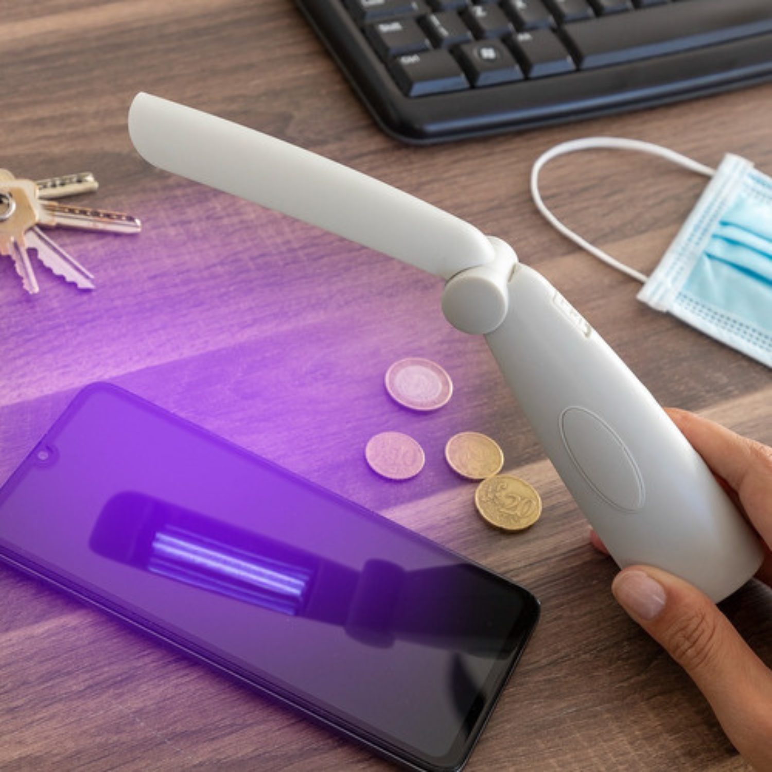 Lámpara Luz Ultravioleta Desinfectante Innovagoods-1