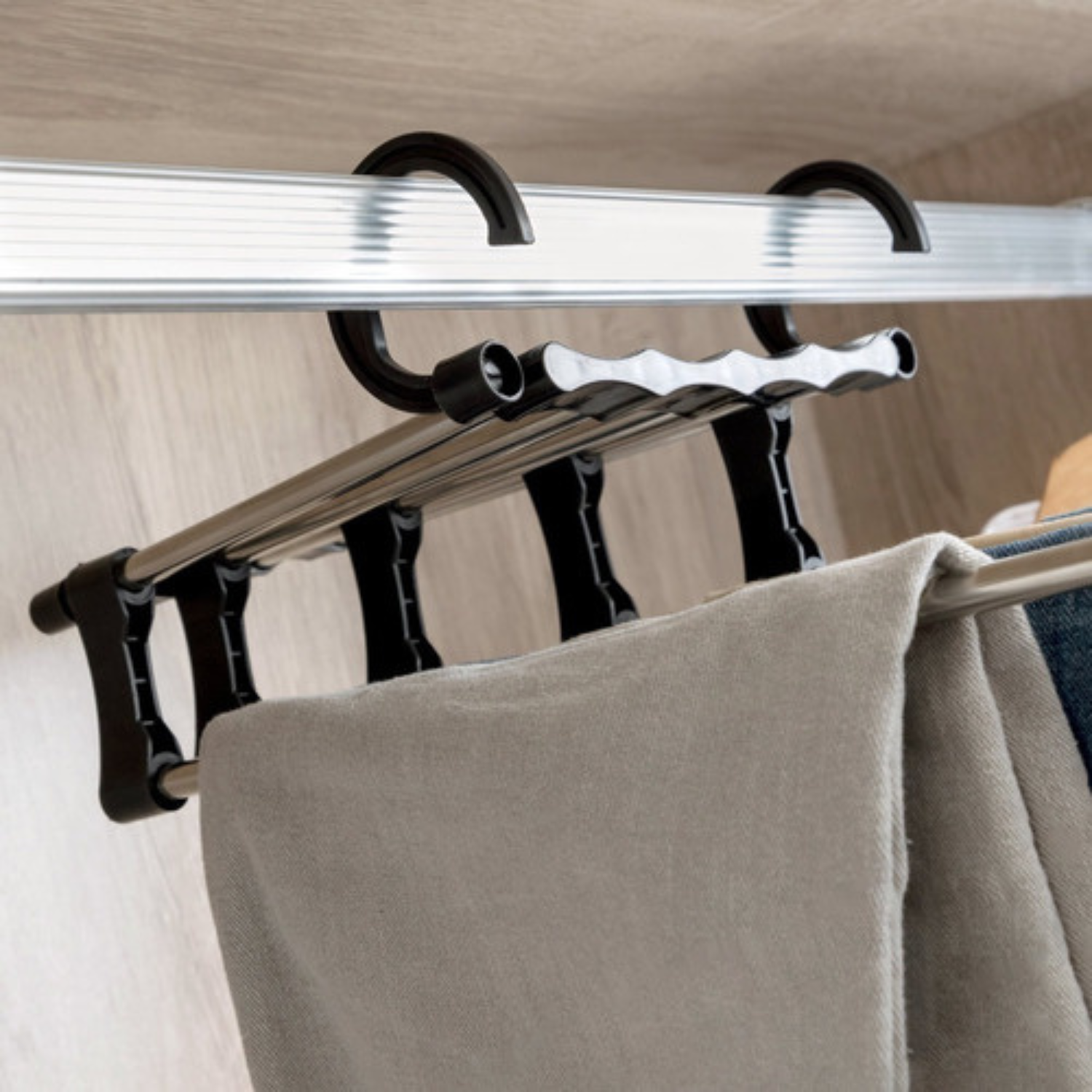 Percha Múltiple Para Pantalones 5 En 1 Hanglite Innovagoods-2