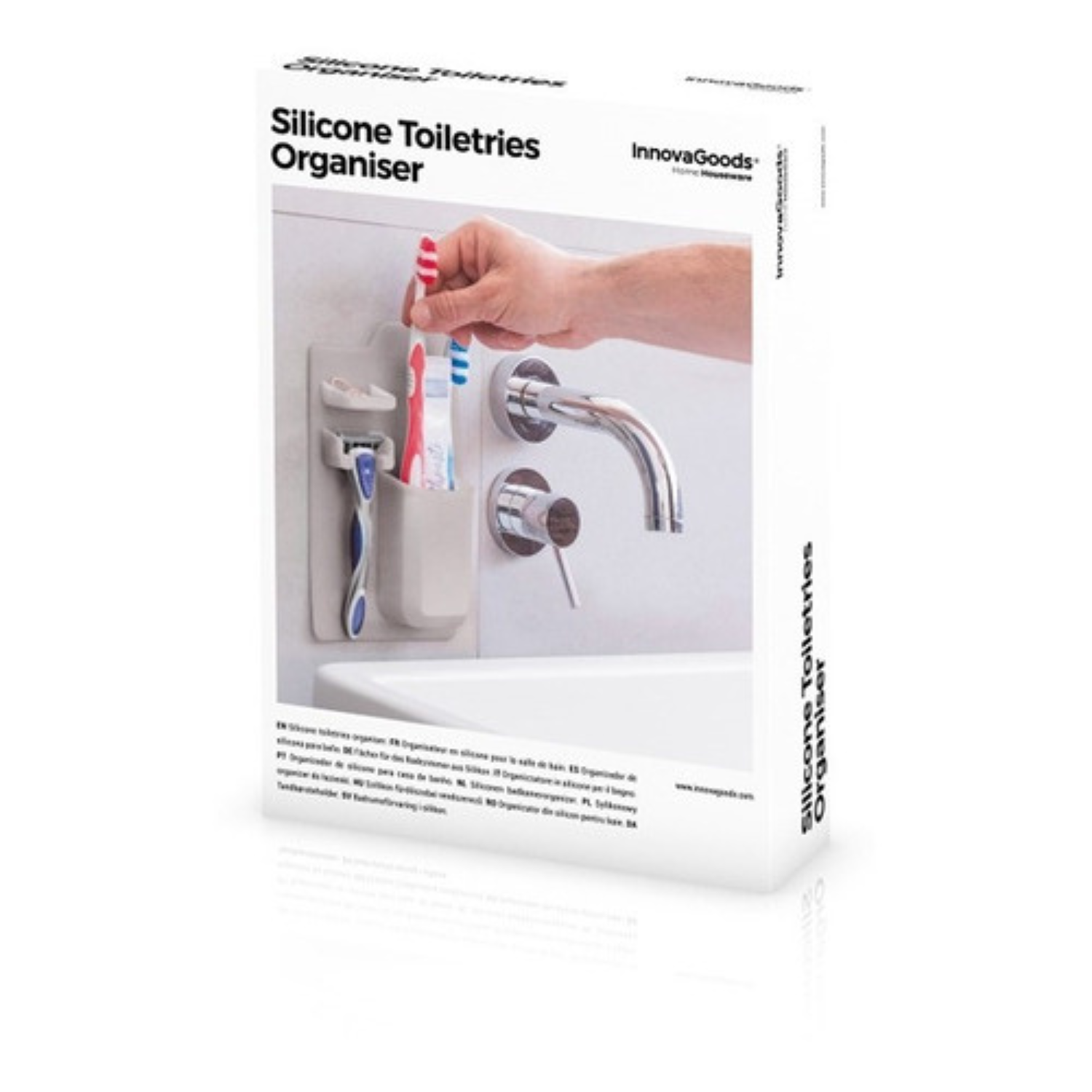 Organizador De Baño Para Cepillos De Dientes Silicona -7