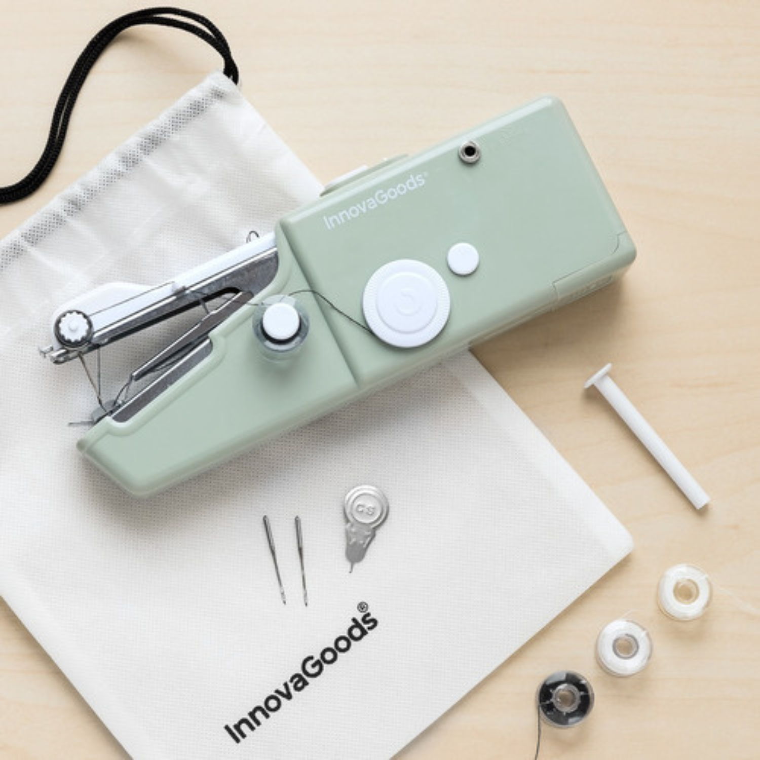 Maquina De Coser Portátil, Manual, De Viaje, De Innovagoods-6