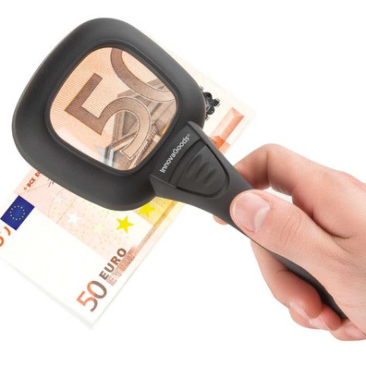 Lupa Con Luz Led Y Ultravioleta 3x Innovagoods-0