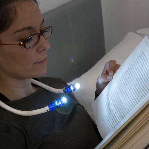 Luz Led De Lectura Flexible Para El Cuello-3