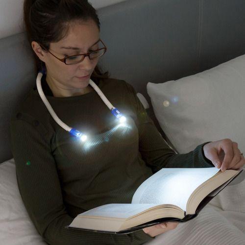 Luz Led De Lectura Flexible Para El Cuello-1
