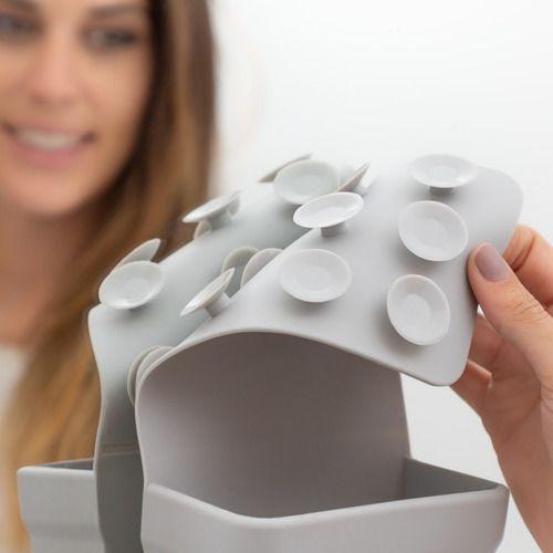 Soporte Organizador De Silicona Con Ventosas Para Baño-ducha-6