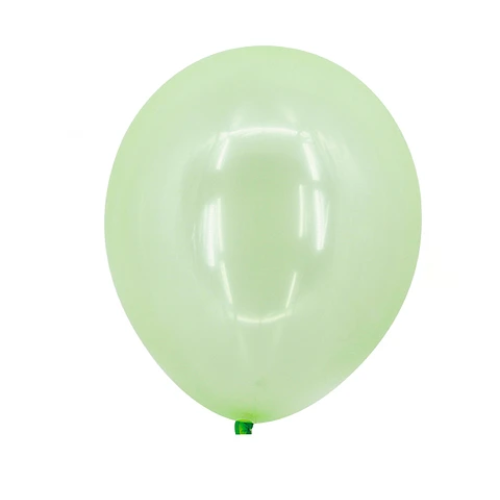 Globos De Látex Verde Fluorescente 10Ps 21Cm-0