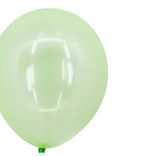 Globos De Látex Verde Fluorescente 10Ps 21Cm-1