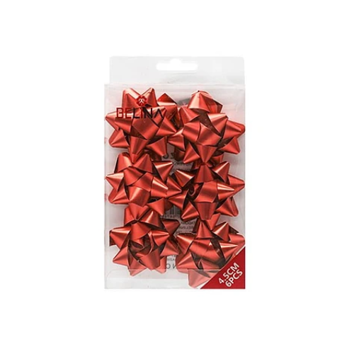 Lazo De Regalo Rojo 4.5cm 6pcs-0