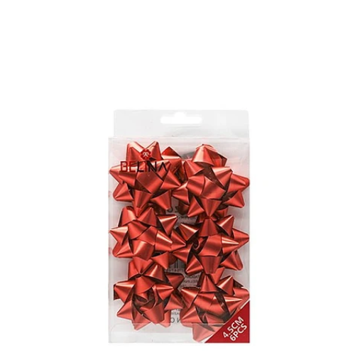 Lazo De Regalo Rojo 4.5cm 6pcs-1