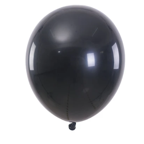 Globos De Látex 50 pcs 23cm Negro-0