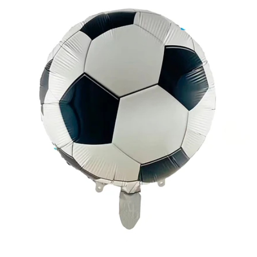 Globo Metalico Pelota De Futbol 45 cm-0