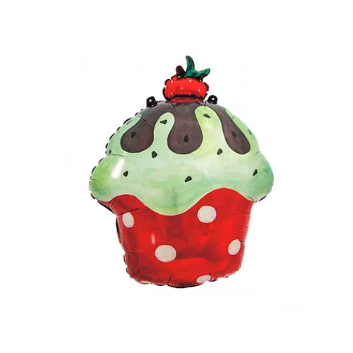 Globo Metalizado Cupcake 48.5x72 cm-0